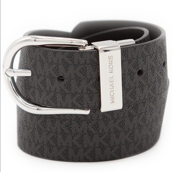 Michael Kors | Logo-Print Reversible Belt - Picture 1 of 5